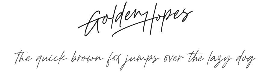 Golden Hopes