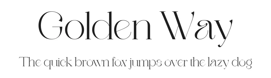 Golden Way