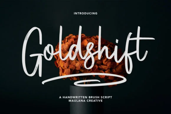 Goldshift Font by Maulana Creative — Script Handwritten Font