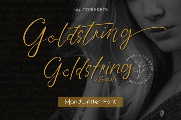 Goldstring Font by Typeskets — Script Handwritten Font