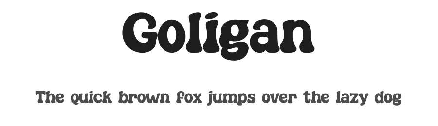 Goligan by Eknoji Studio — Decorative Font