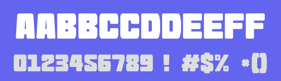 Goma Block by Goma Shin — Decorative Font — thumbnail 3