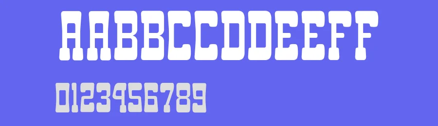 Goma Western by Goma Shin — Decorative Font — thumbnail 3