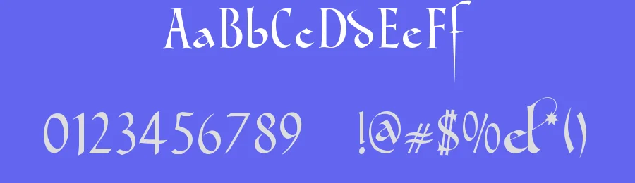 Gondola SD by Steve Deffeyes — Blackletter Font — thumbnail 3