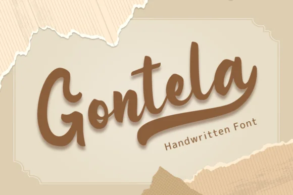 Gontela Font by attypestudio — Script Handwritten Font