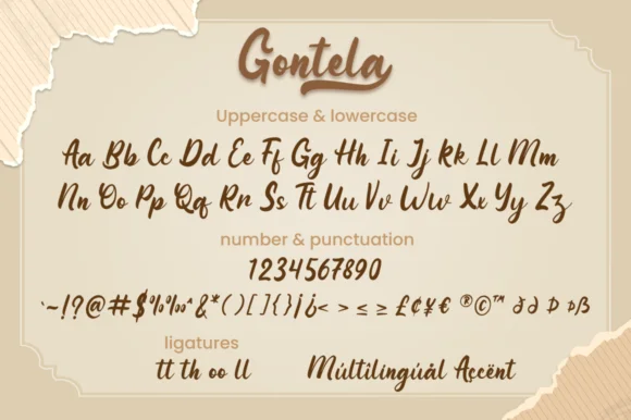 Gontela Font by attypestudio — Script Handwritten Font — thumbnail 7