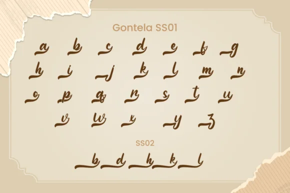 Gontela Font by attypestudio — Script Handwritten Font — thumbnail 8