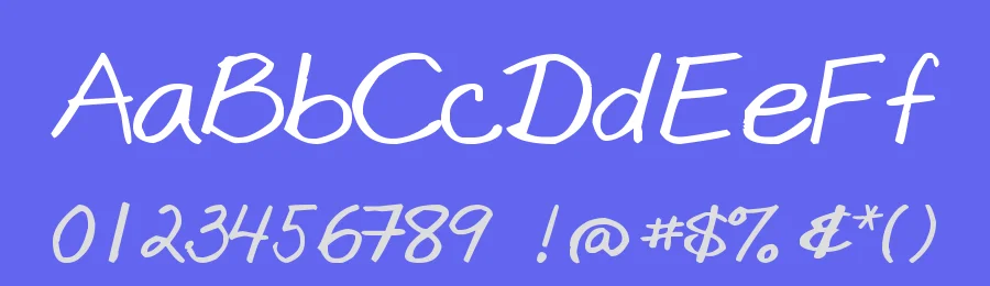 Goobascript by Gooba — Script Handwritten Font — thumbnail 3