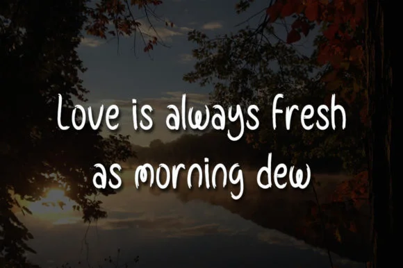 Good Morning Font by morningtimestudio by morningtimestudio — Script Handwritten Font — thumbnail 4