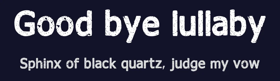 Good bye lullaby by Sba Factory — Decorative Font — thumbnail 2