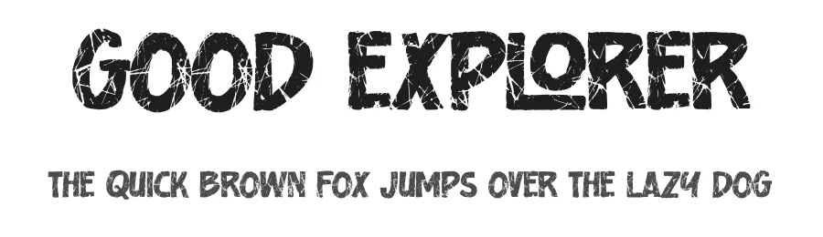 Good Explorer by Gassstype — Decorative Font
