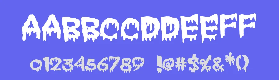 Good Morning Death by Woodcutter — Decorative Font — thumbnail 3