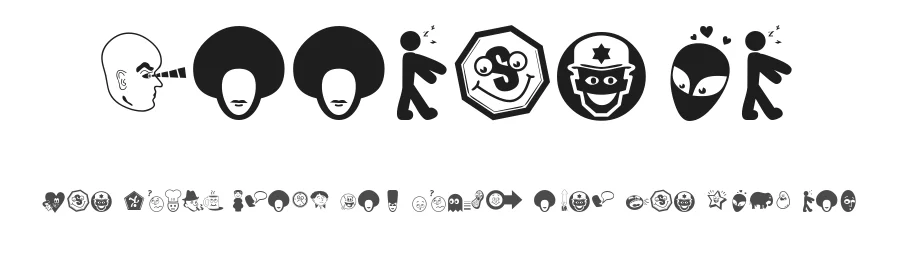 Goodhead by Fontalicious — Dingbats Font