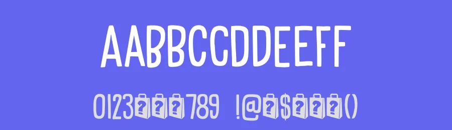 Goodie Bag by Hanoded — Decorative Font — thumbnail 3