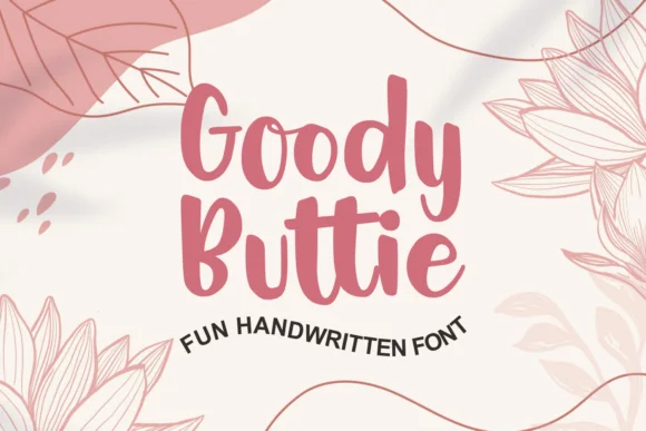 Goody Buttie Font by zamjump — Script Handwritten Font