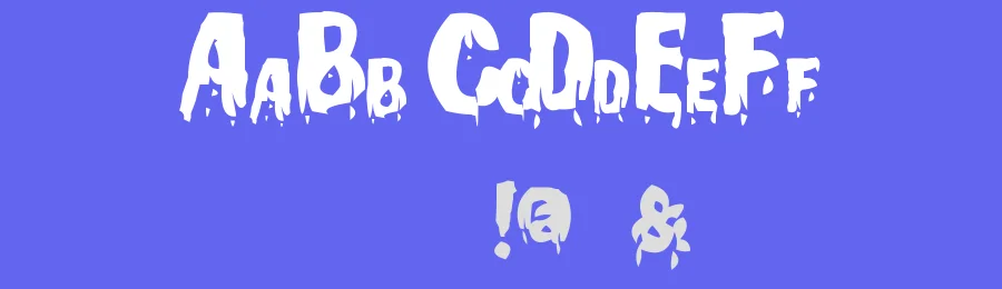Gooey by Dreadful Productions — Decorative Font — thumbnail 3
