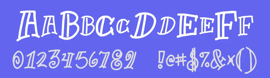 Goofball by AJ Palmer — Decorative Font — thumbnail 3