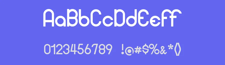 Googee by Peter Wiegel — Sans Serif Font — thumbnail 3