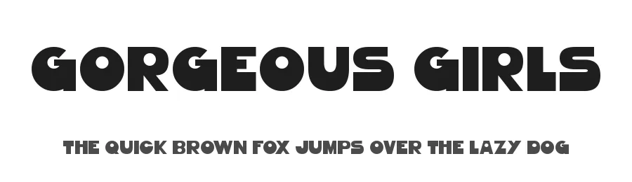 Gorgeous Girls by Hawtpixel — Decorative Font