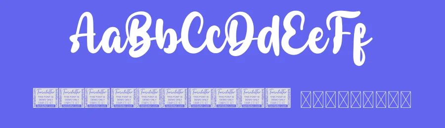 Gorgeous by twinletter — Script Handwritten Font — thumbnail 3