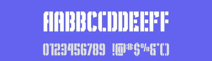 Gorilla Warfare by Iconian Fonts — Decorative Font — thumbnail 3