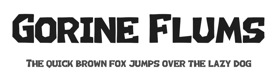 Gorine Flums by Storytype Studio — Decorative Font