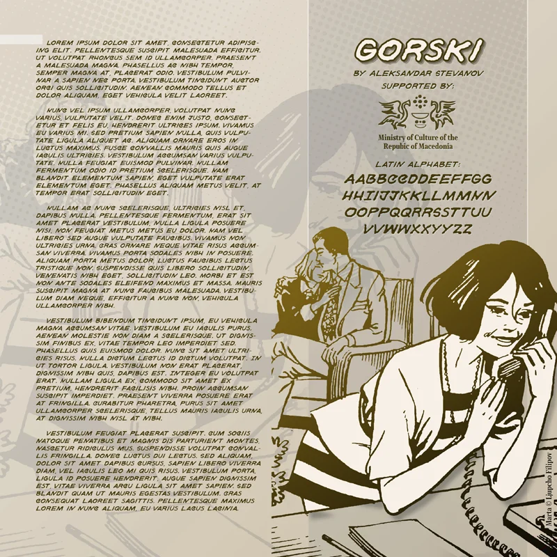 Gorski Font by astevanov — Script Handwritten Font