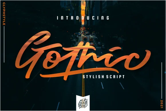 Gothic Font by glyphstyle — Script Handwritten Font