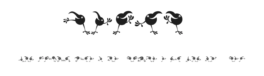 Gourdy by Vladimir Nikolic — Dingbats Font