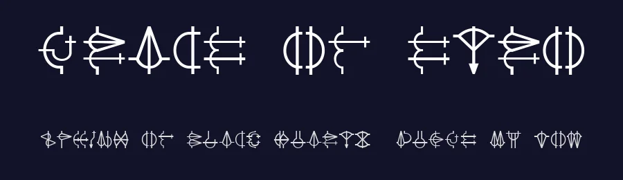 Grace of Etro by hechicero — Dingbats Font — thumbnail 2