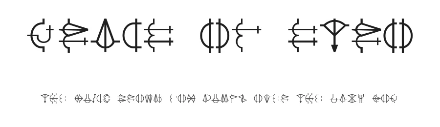 Grace of Etro by hechicero — Dingbats Font