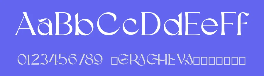 Gracheva by Aluyeah Studio — Serif Font — thumbnail 3