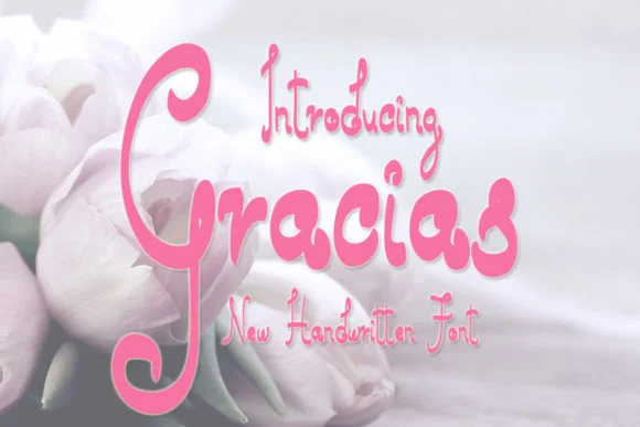 Gracias Font by Eddygoodboy — Script Handwritten Font
