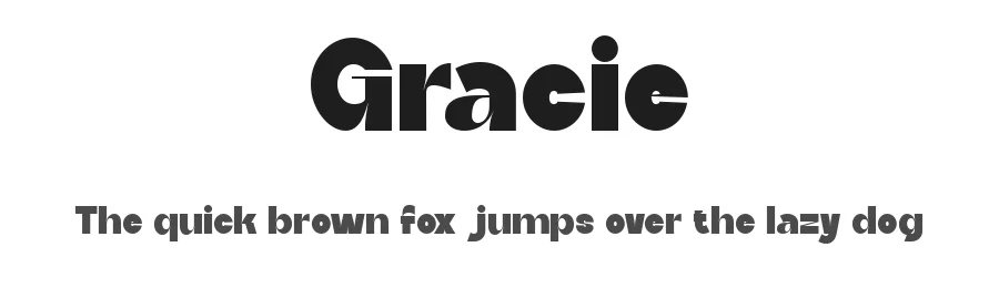 Gracie by Muksal Creative — Sans Serif Font