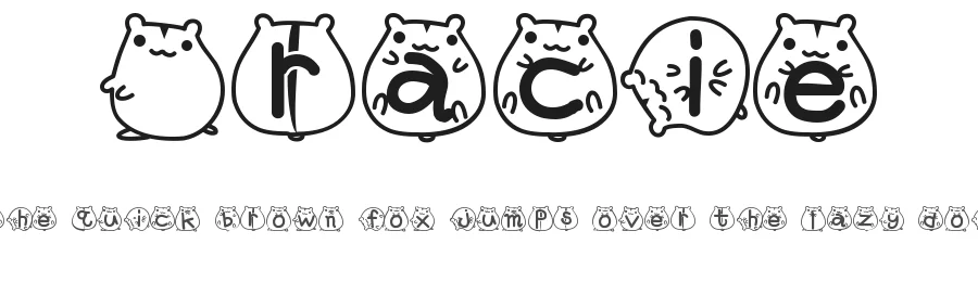 Gracie by Kainusi2Gou — Dingbats Font