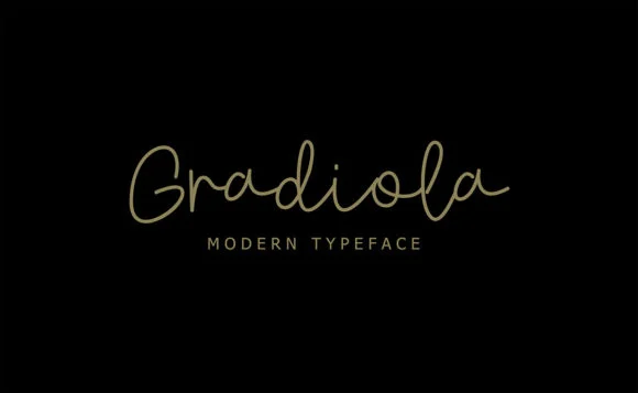 Gradiola Font by Authentic Studio β Script Handwritten Font