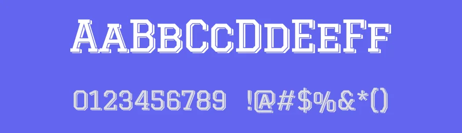 Graduate Shades by Kooh Design — Decorative Font — thumbnail 3