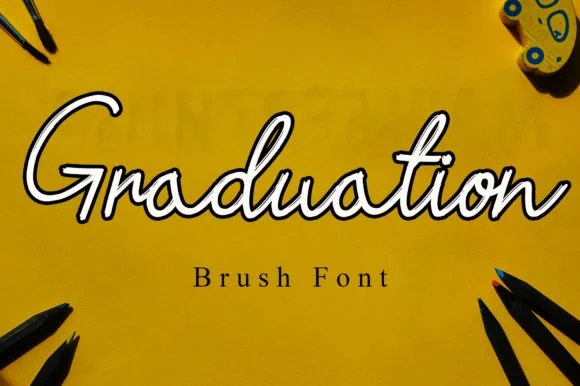 Graduation Font by najmustsaqib.creator — Script Handwritten Font