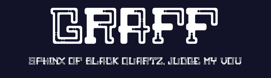 Graff by Rikyozone — Decorative Font — thumbnail 2