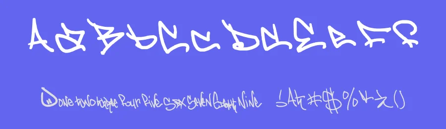 Graffd Out by Dan B — Script Handwritten Font — thumbnail 3