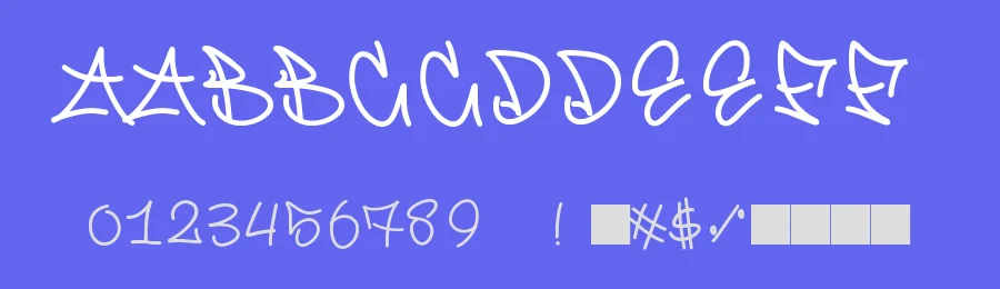 Graffiti font by Joris Oostinga — Script Handwritten Font — thumbnail 3