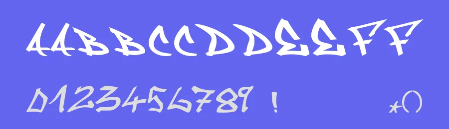 Graffiti by Kenny Izatt — Script Handwritten Font — thumbnail 3