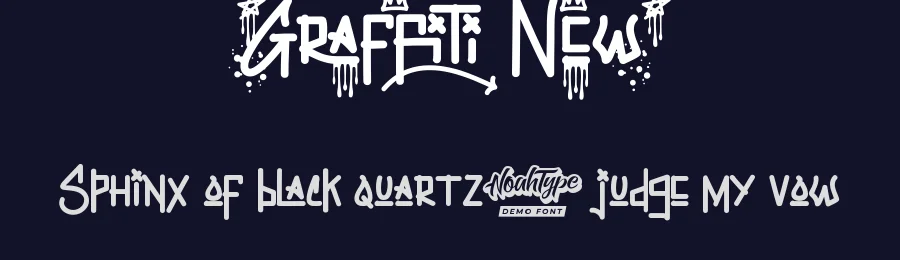 Graffiti New by Noah Type — Script Handwritten Font — thumbnail 2