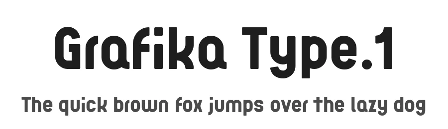 Grafika Type.1 by Z E S S T Y P E — Sans Serif Font