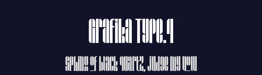 Grafika Type.4 by Z E S S T Y P E — Decorative Font — thumbnail 2