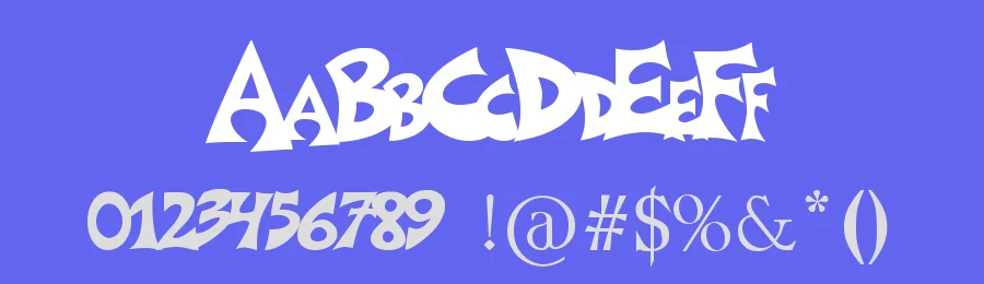 Grafitti Poster 1 by Vikrant Kishore — Decorative Font — thumbnail 3