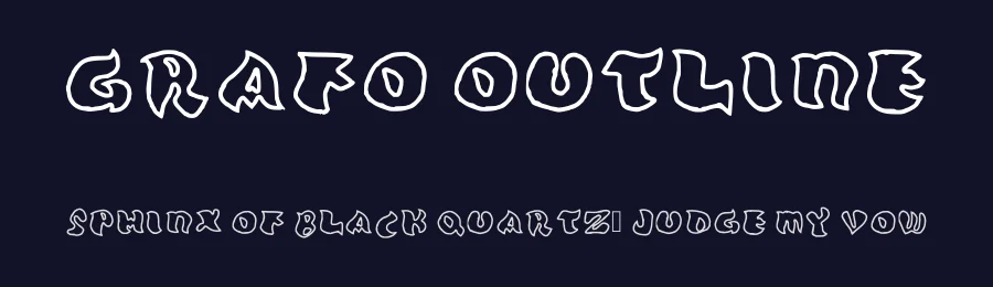 Grafo outline by JoGrafik — Script Handwritten Font — thumbnail 2