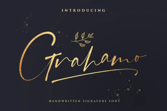 Grahamo Font by vultype — Script Handwritten Font