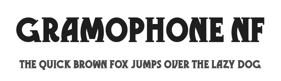 Gramophone NF by Nick's Fonts — Decorative Font