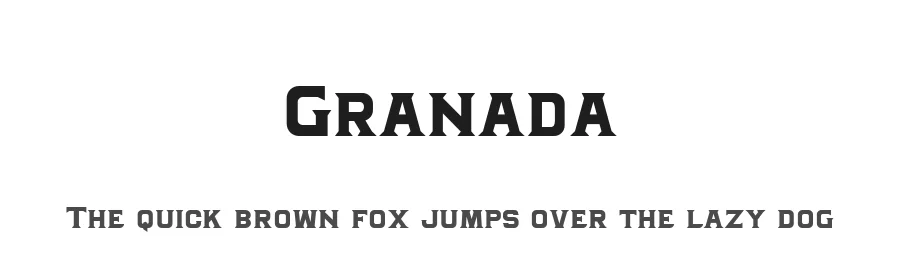 Granada by Mikrojihad Typography — Decorative Font